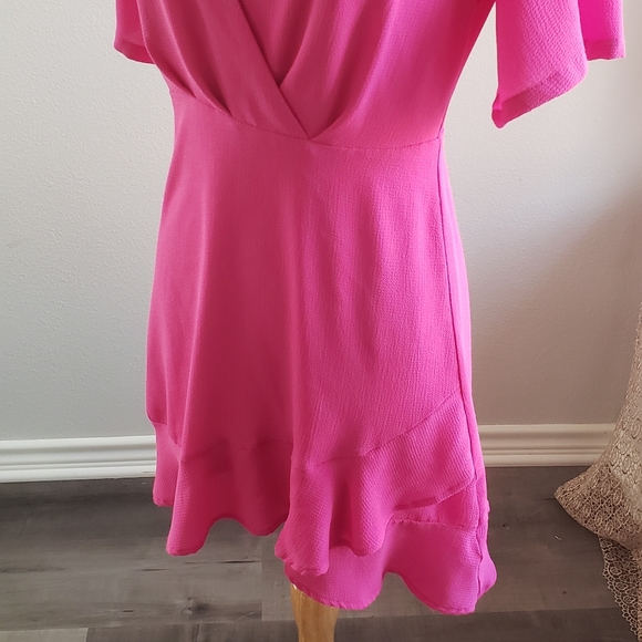 NWOT She + Sky Magenta Dress - Picture 5 of 8